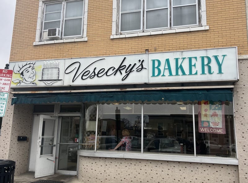 Vesecky's Bakery storefront