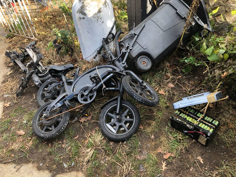 A fire caused by lithium-ion batteries broke out before 8:30 a.m. at 57th Street on the third floor of a three-story building on Dec. 6, 2023.