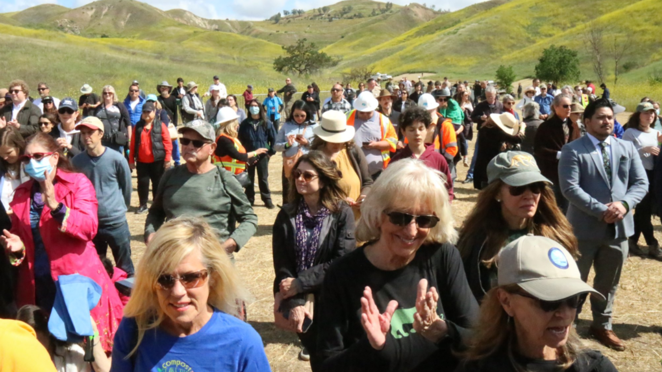 Groundbreaking ceremony held for bridge expected to help wildlife cross over 101 Freeway