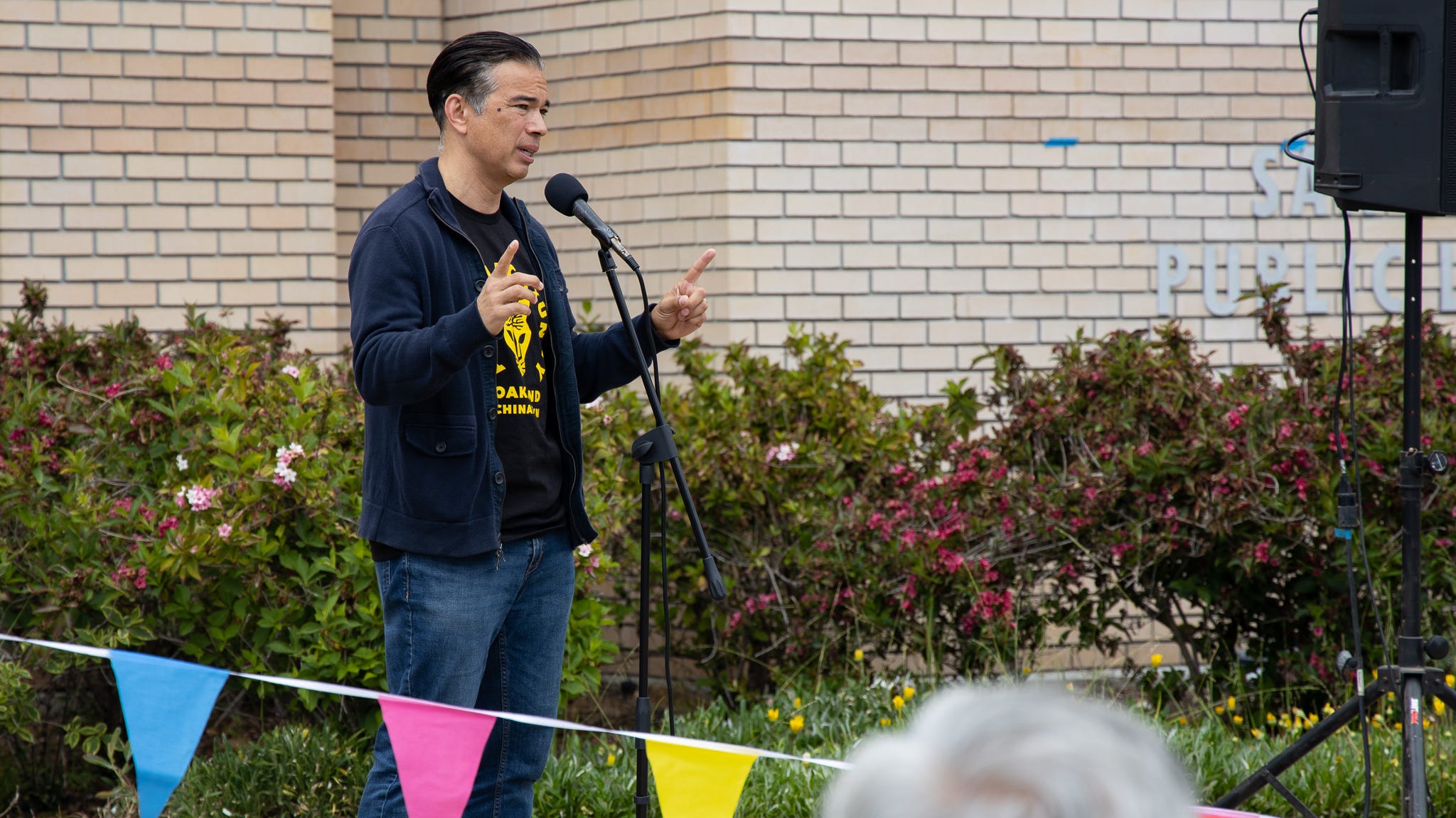 San Leandro hosts rally against 'full frontal assault' on Asian American community