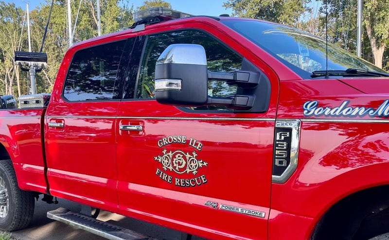 Grosse Ile Fire Rescue vehicle