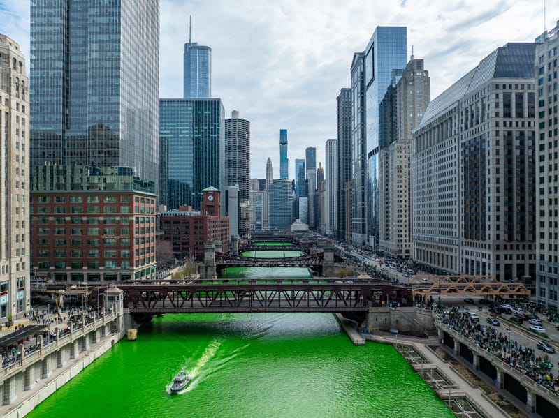 Throngs of people gathered at the Chicago River and all over the city this weekend to celebrate St. Patrick's Day.