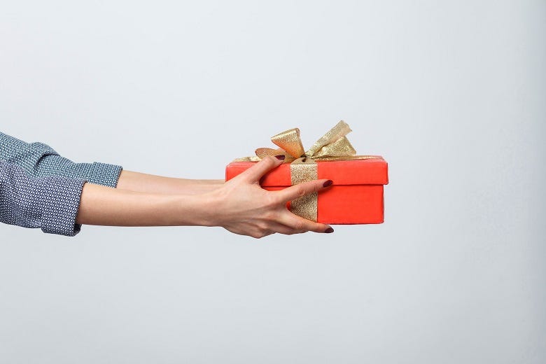 exchanging a gift