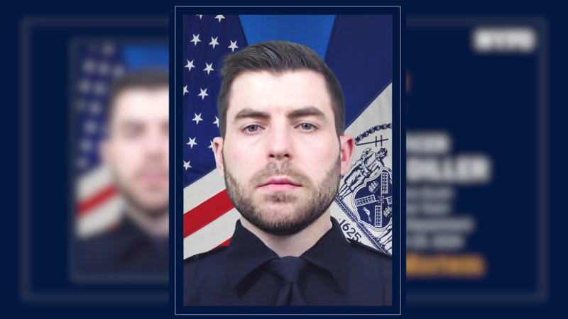 NYPD officer Jonathan Diller, who was killed in the line of duty in Queens on March 25, 2024.