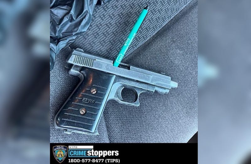 Police recovered a gun at the scene