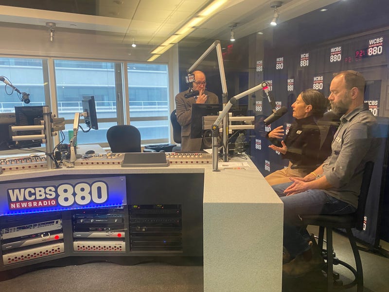 Steve Scott interviews Jon Polin and Rachel Goldberg, parents of Hamas hostage Hersh Goldberg-Polin, in April