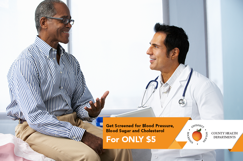 GNRHealth.com Screening for blood pressure, blood sugar, and cholesterol