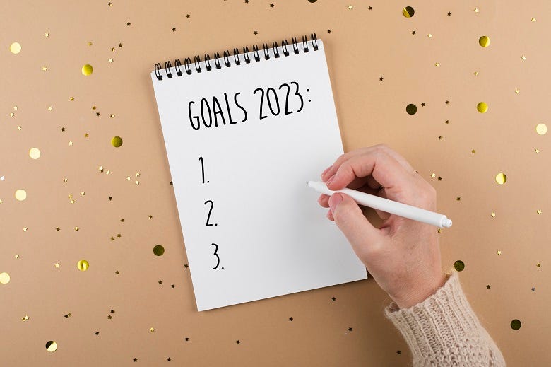 writing goals for 2023