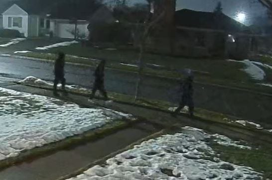 Suspects in thefts from vehicles. 