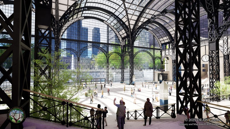 The Grand Penn Community Alliance has released renderings of their proposal for a new Penn Station in Midtown