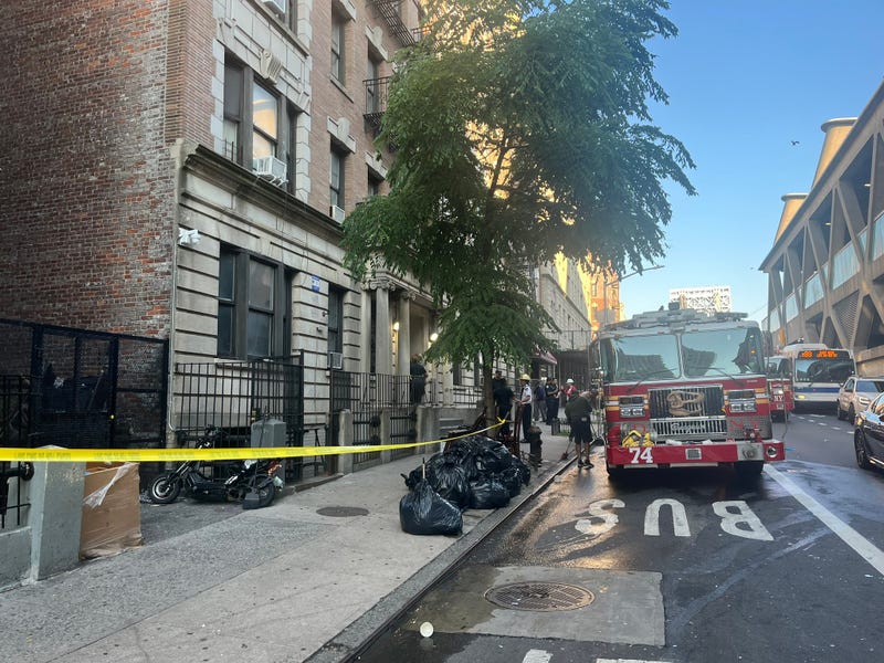 Firefighters brought the fire under control around 3:45 a.m. and continued to work the scene into the morning