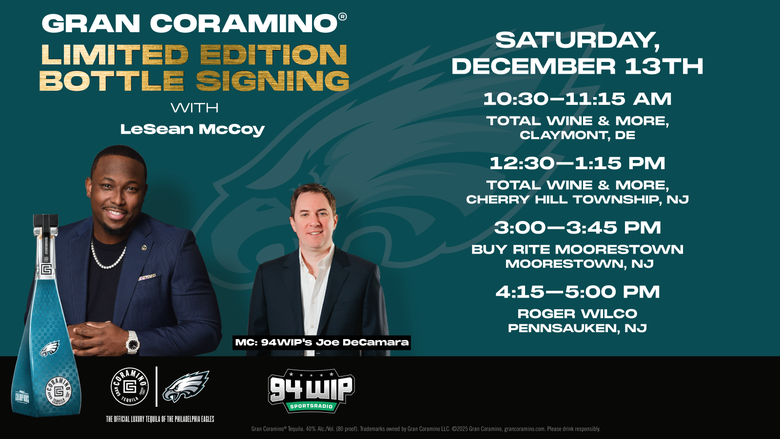 Gran Coramino Limited Edition Bottle Signings