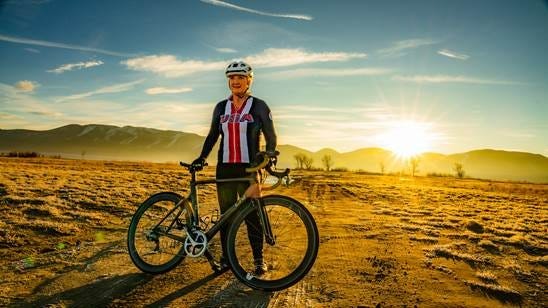 Cycling grandmother to ride across country to support children of the fallen