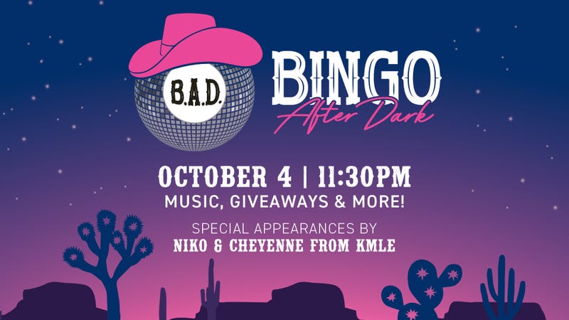 Country Night Bad Bingo with at Gila River Resorts - Vee Quiva with special appearances from Niko + Cheyenne
