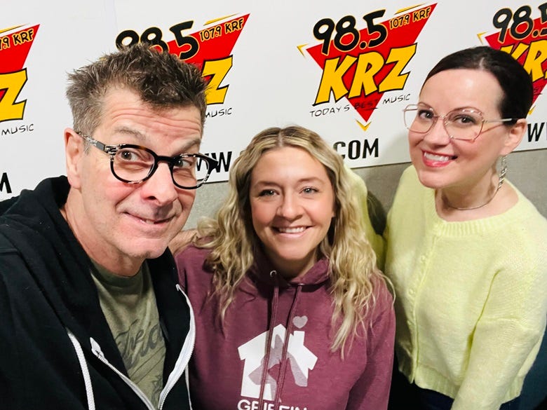 Rocky & Lissa with Ashley, Exec Director at Griffin Pond Animal Shelter
