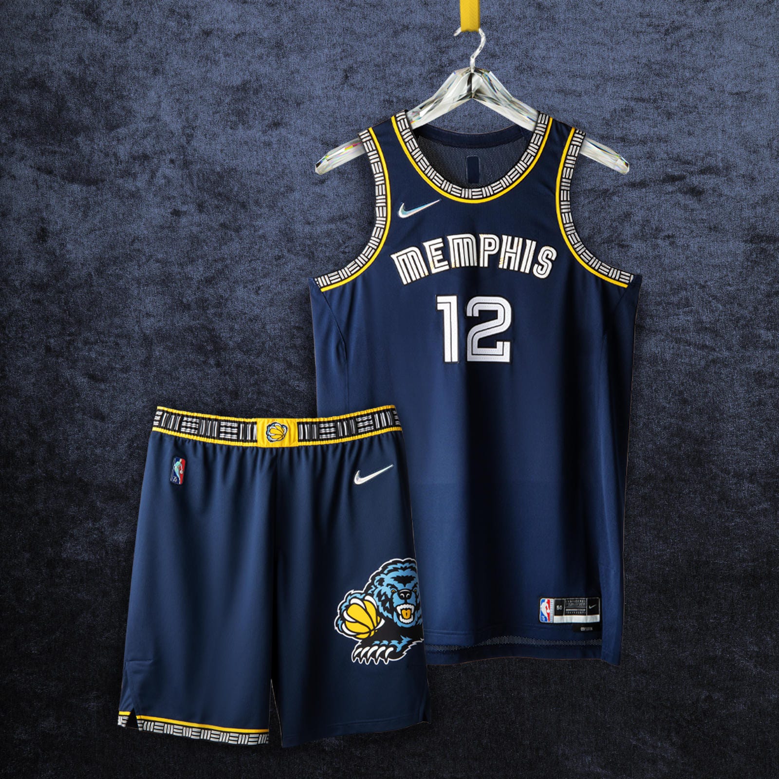 k*u様 刺繍❗️ NBAユニフォーム Memphis Grizzlies Ja MEMPHIS GRIZZLIES UNVEIL 2021-22 NIKE NBA CITY EDITION