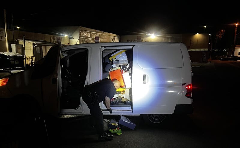 Sneaker burglary