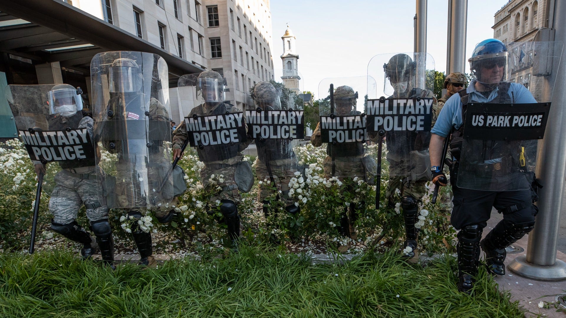 The Pentagon plans to shake up DC's National Guard, criticized for its response to protests, Jan. 6