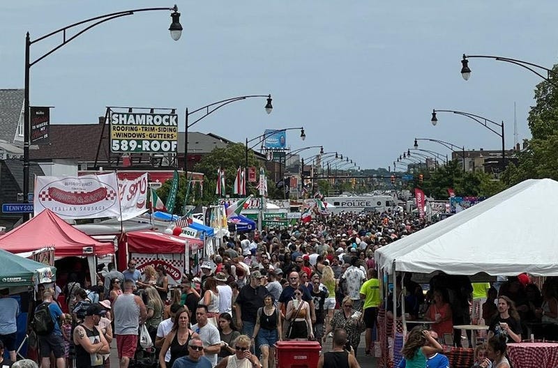 2023 Italian Heritage Festival along Hertel Avenue