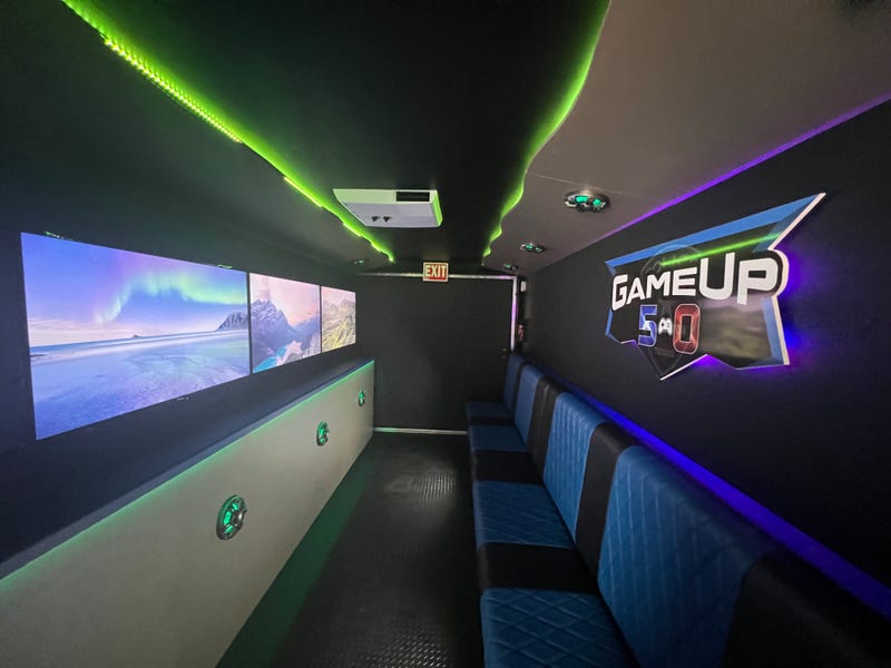 The Arlington Police Department's gaming trailer