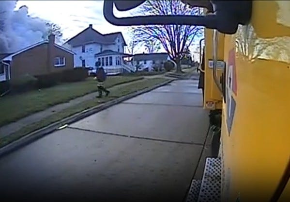 Video from garbage truck