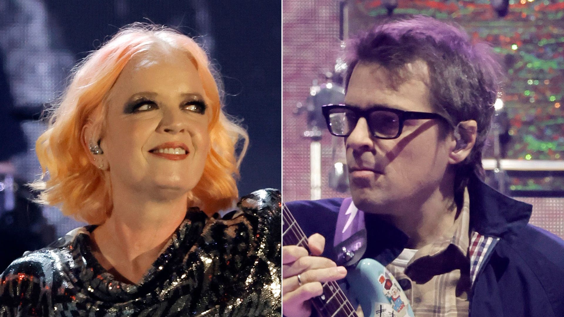 Weezer and Garbage reunited backstage at 'We Can Survive' for the first time in over 2 decades