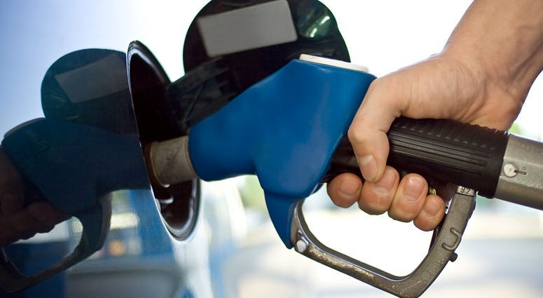 Gas pump handle
