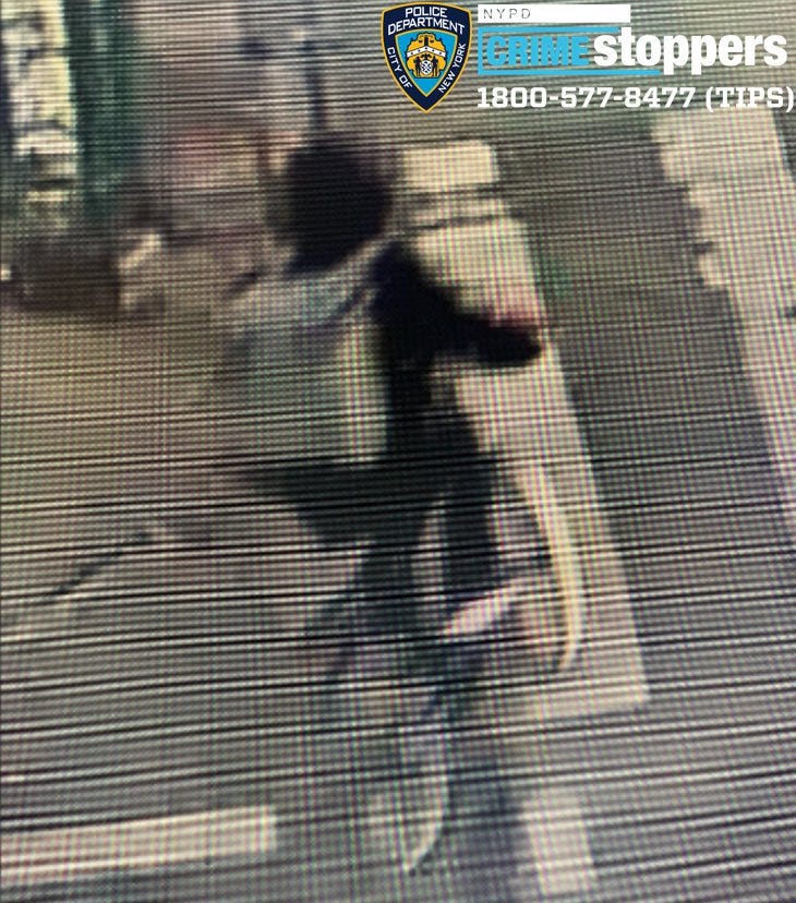 The suspect fled on a Citi Bike after the shooting, police said.