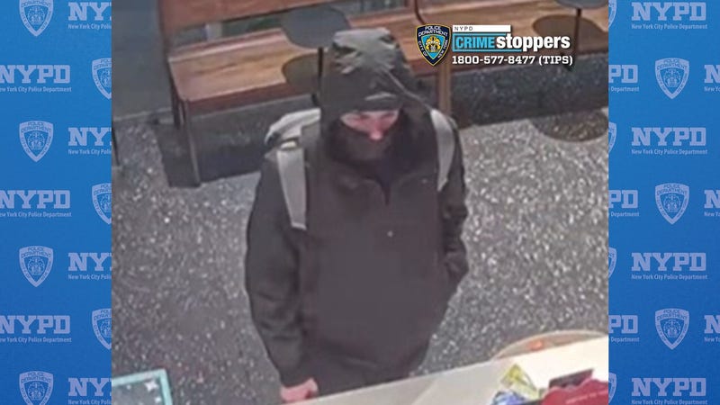 An NYPD photo shows the suspect in the shooting