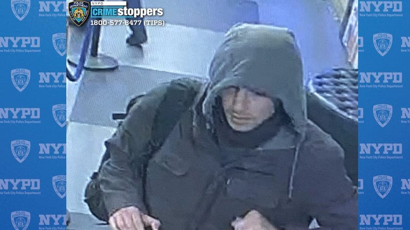 Surveillance footage of suspect