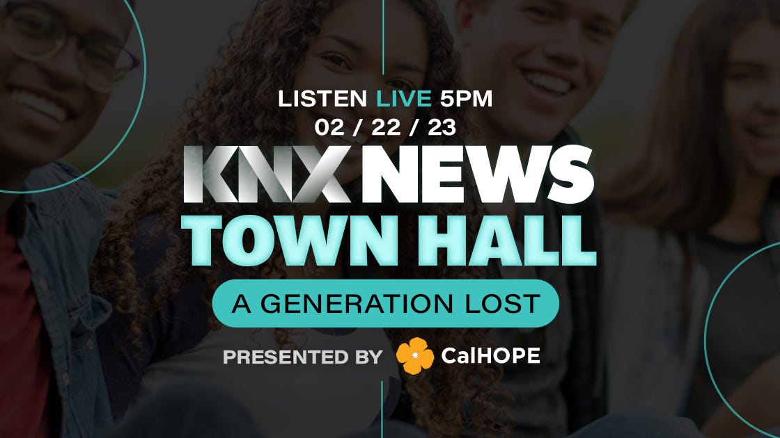 KNX News to host “A Generation Lost,” live town hall about the pandemic’s unseen impact