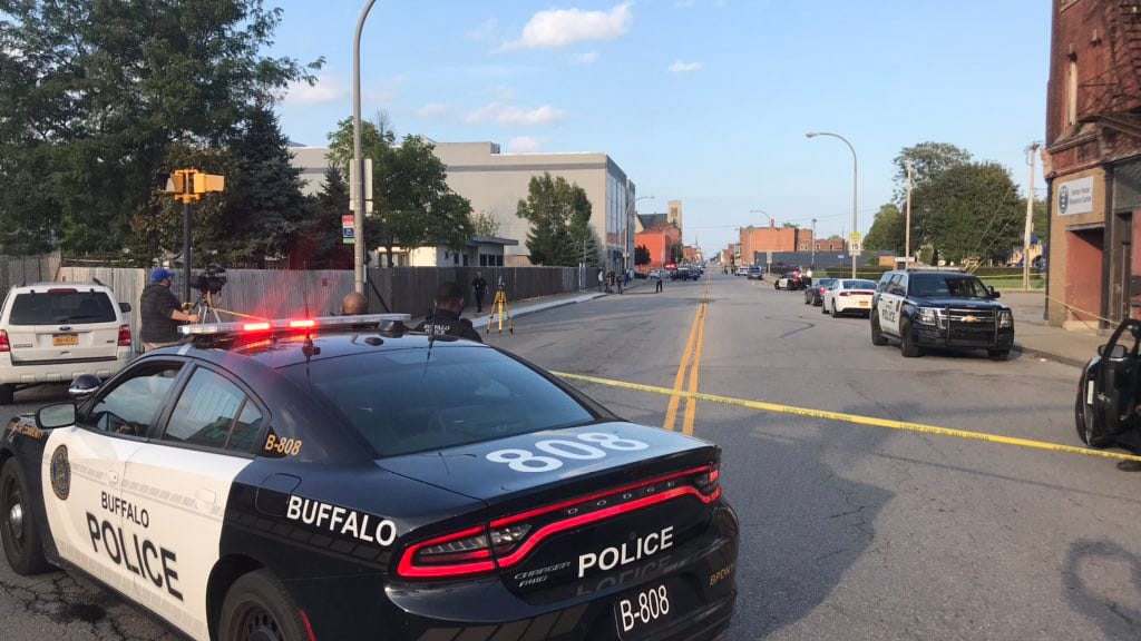 Man shot by Buffalo Police after striking officer with baseball bat