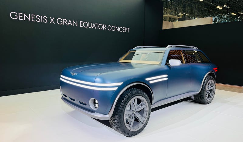 Genesis X Gran Equator concept car.