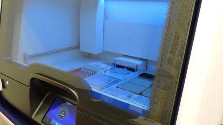 Cooper University Hospital using gene sequencing machine to identify COVID-19 variants, map the spread