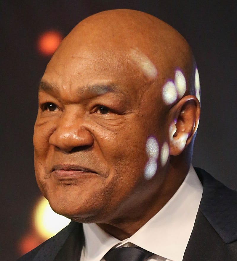 George Foreman attends the Houston Sports Awards on February 8, 2018 in Houston, Texas.