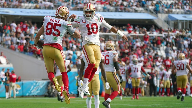 Garoppolo or Lance? Why George Kittle has no preference