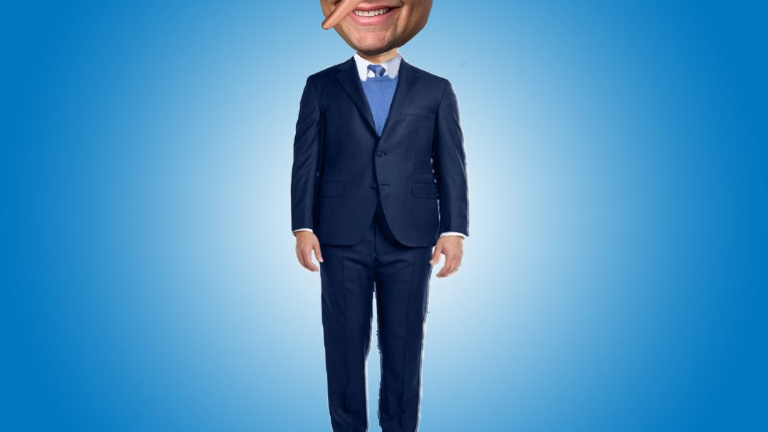 MEET THE GEORGE SANTOS BOBBLEHEAD: Plays his 'biggest lies in his own words at the touch of a button'