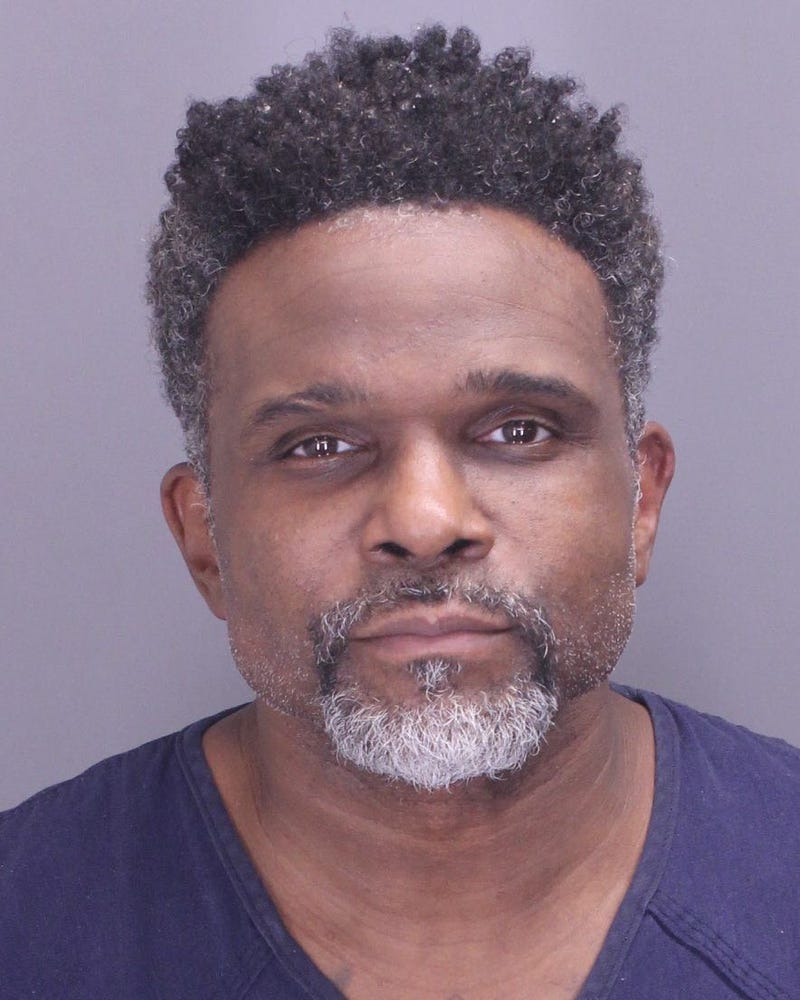 Darius McCrary is seen in a booking photo.