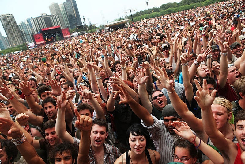 Here’s what Twitter has to say about the huge crowds that gathered for Lolla