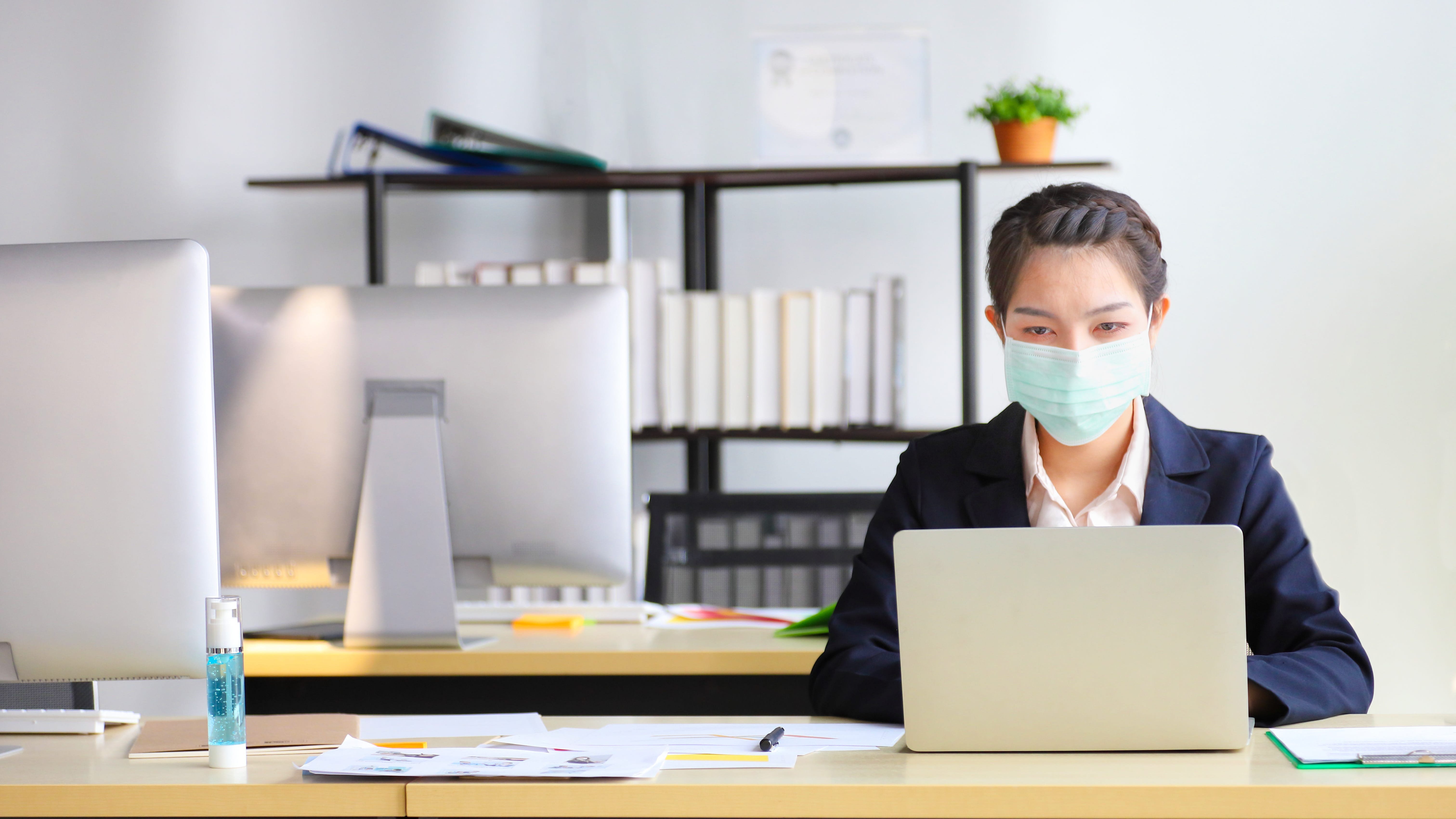 Anxiety Grows Over Physical, Social Limitations of Returning to Work While Masked