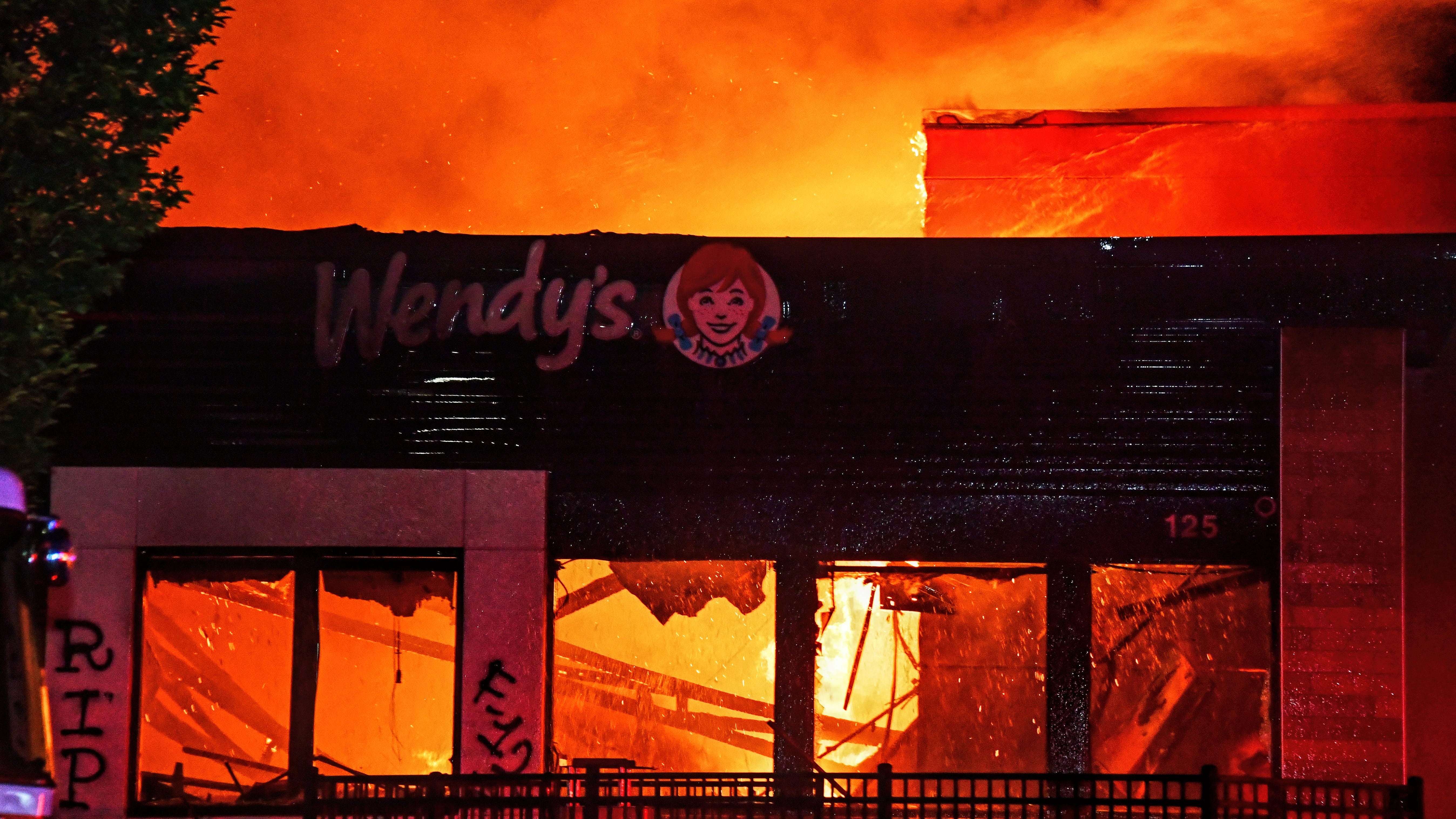 Wendy's CEO Speaks Out After Restaurant Goes Up in Flames During Protest for Rayshard Brooks