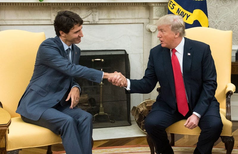 Trump and Trudeau