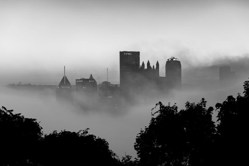 Foggy Pittsburgh morning