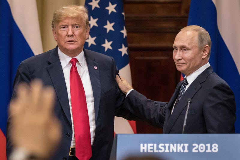 U.S. President Donald Trump and Russian President Vladimir Putin