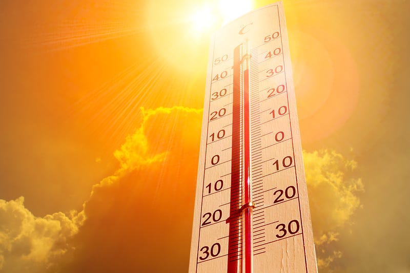 It's a hot one
