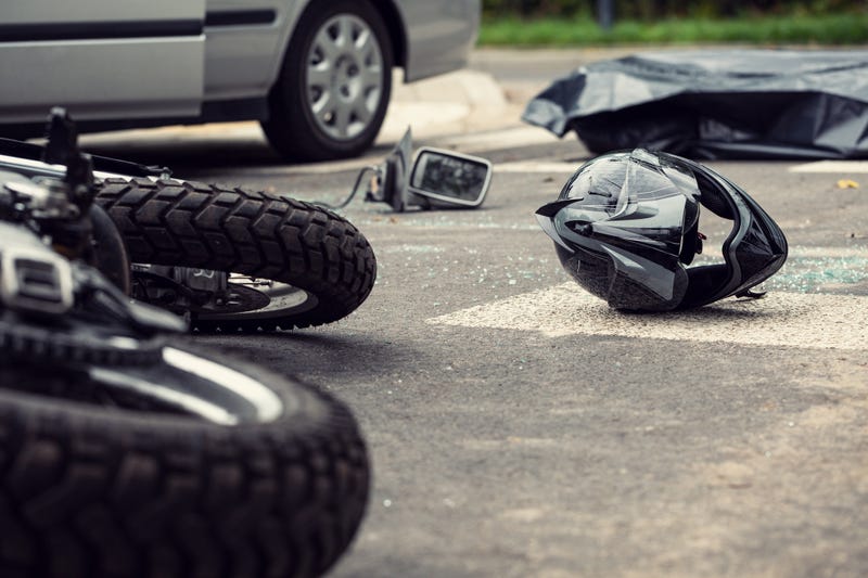 Motorcycle crash