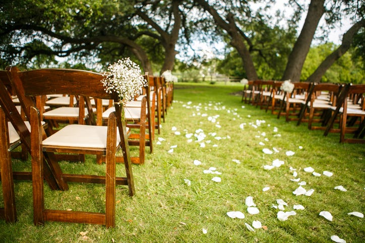 outdoor wedding