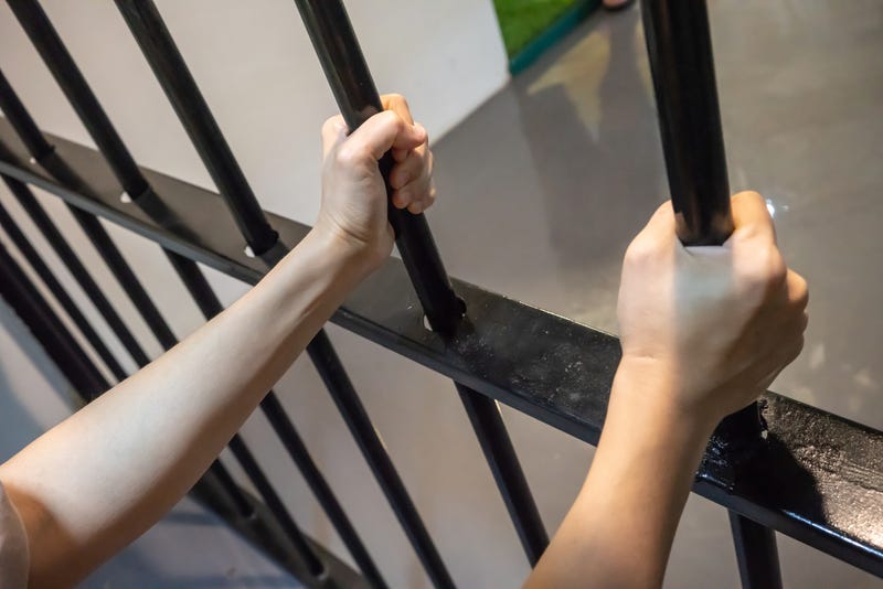 A juvenile detention facility.