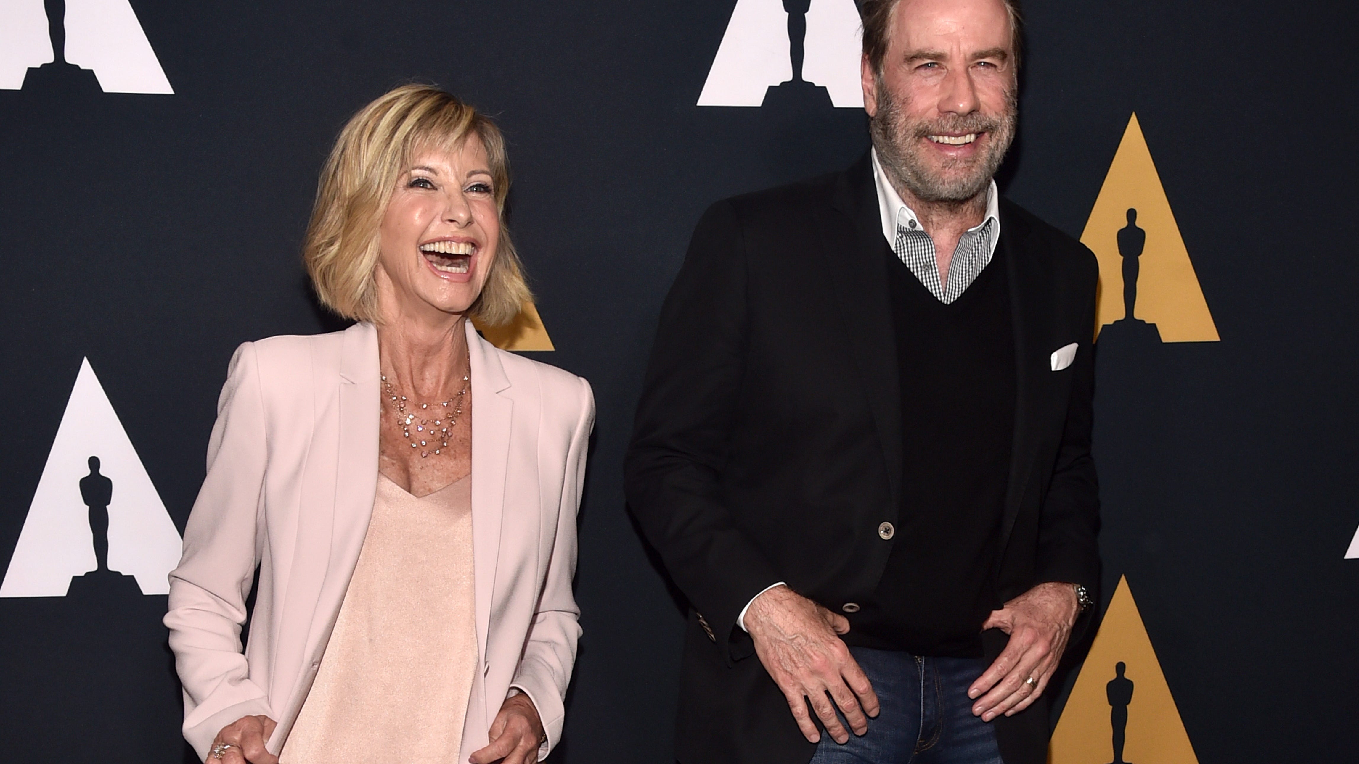 Olivia Newton-John and John Travolta Reunite as Iconic 'Grease' Characters