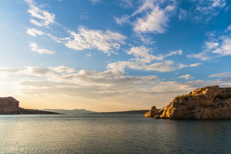 Lake Mead at sunset